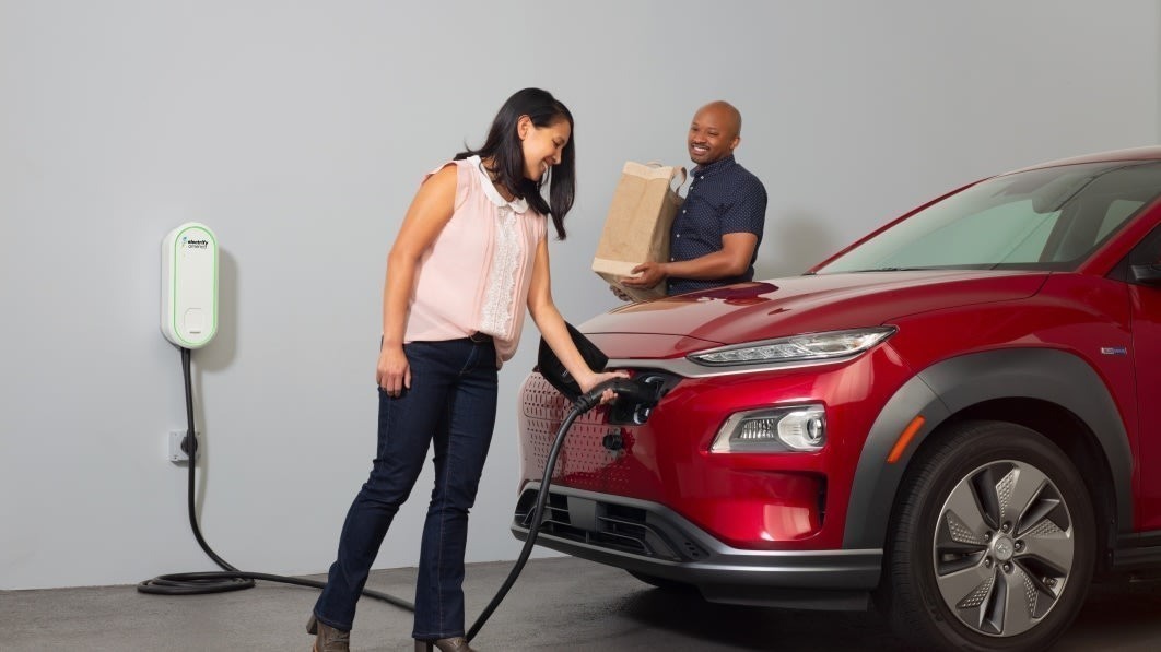 La Jolla Tesla charger installation
